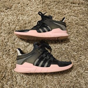 Adidas EQT Support ADV Core Black Ice Purple Women sz 8